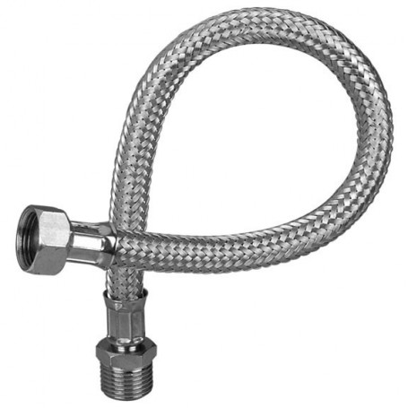 FLEXIBLE MALLADO AC.INOX. 1/2X20 CM LATYN