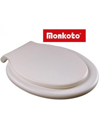 ASIENTO MONKOTO BLANCO UNIVERSAL PARA INODORO