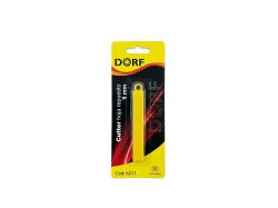 CUTTER REPUESTO 9 MM X10 UNIDADES DORF