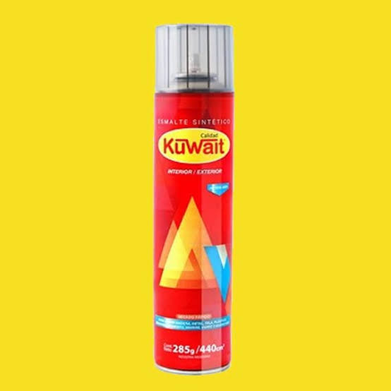 PINTURA EN AEROSOL KUWAIT AMARILLO       240CC