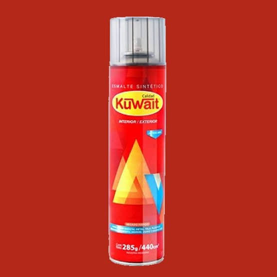PINTURA EN AEROSOL KUWAIT ROJO VIVO       240CC