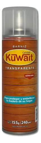 PINTURA EN AEROSOL KUWAIT BARNIZ MATE     240CC
