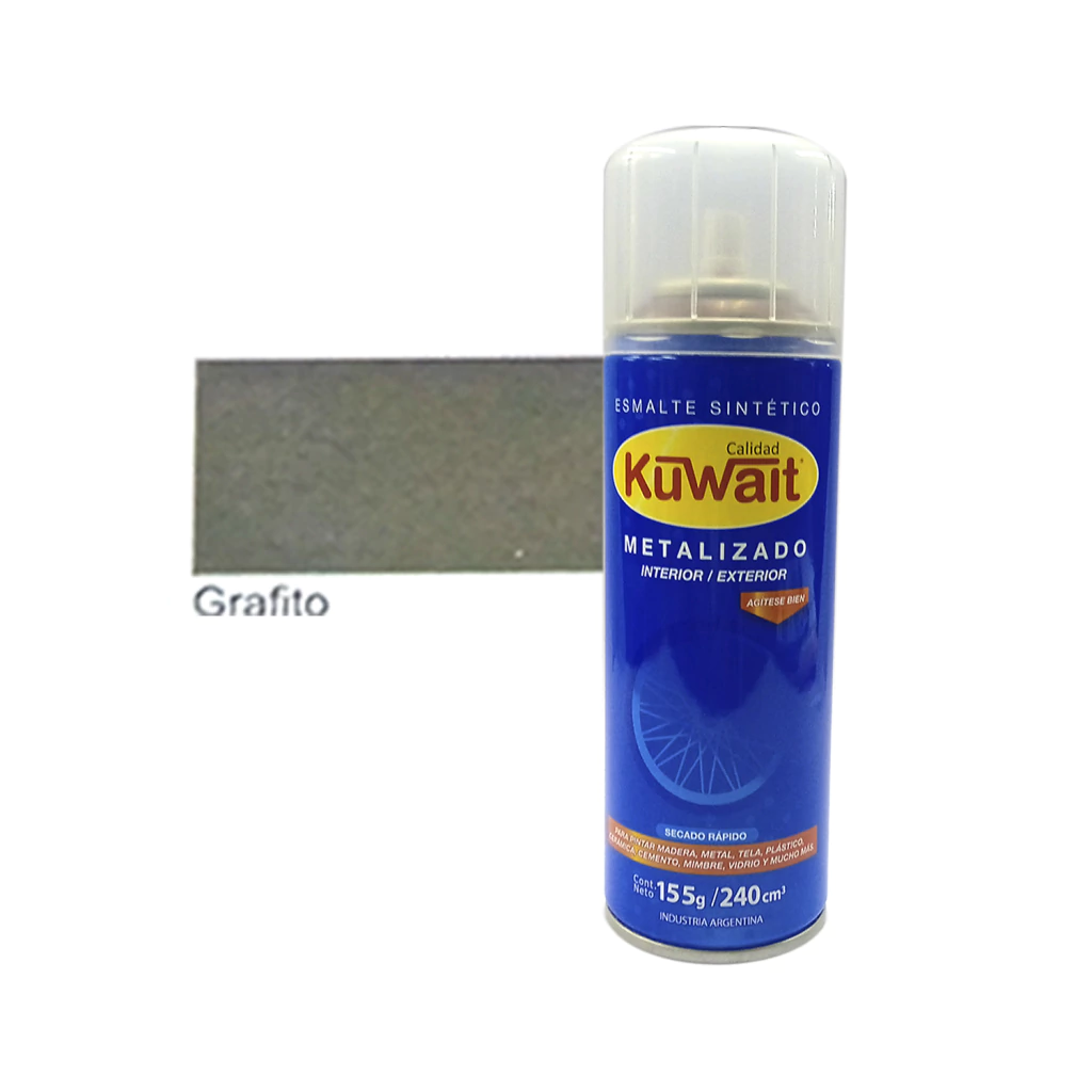 PINTURA EN AEROSOL KUWAIT GRAFITO PARA LLANTA 240C