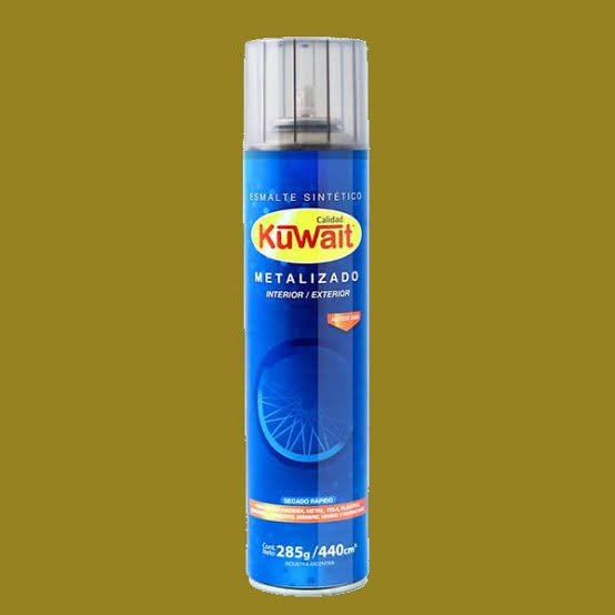 PINTURA EN AEROSOL KUWAIT ALTA TEMPERATURA NEGRO 240CC