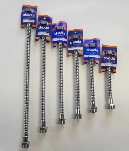 FLEXIBLE CROMO Ø 3/4 X 25 CHICOTE  *12*