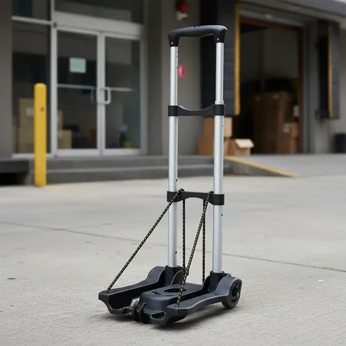 CARRO PARA CAJAS PLEGABLE DE ALUMINIO KUSHIRO HASTA 40 KG