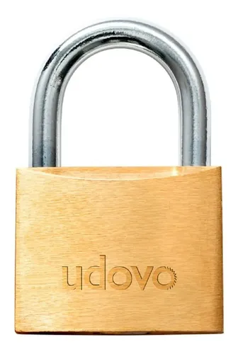 CANDADO BRONCE UDOVO 50 MM DOBLE TRABA