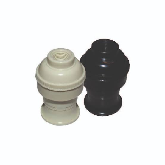 PORTALAMPARA DE COLGAR 3 PIEZAS NEGRO