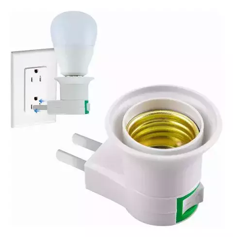 ADAPTADOR FOCO PARA ENCHUFAR