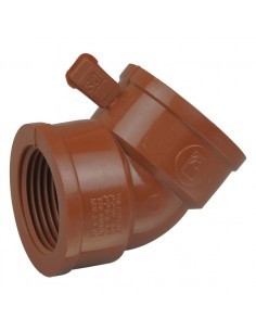 CODO PP HH 45º Ø 1/2 IPS (10)