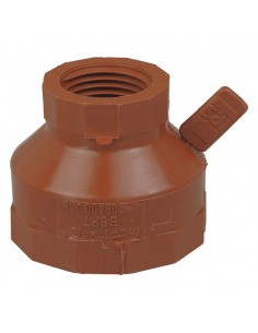 CUPLA PP HH Ø 1/2 X 3/8 IPS (10)