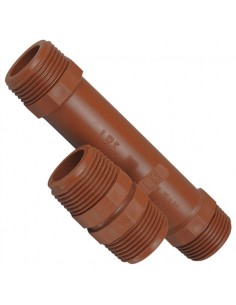 NIPLE PP Ø 1/2 X 15 CM IPS (10)