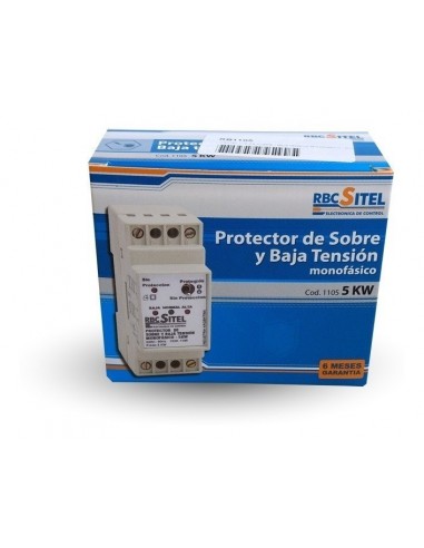 PROTEC. TENSION DIN MONOF RBC-SITEL 5KW FIJO 1105