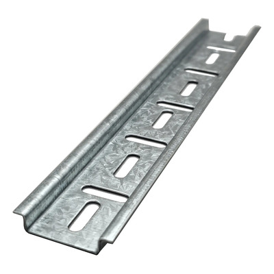RIEL DIN CHAPA X 10 CMS LIVIANO