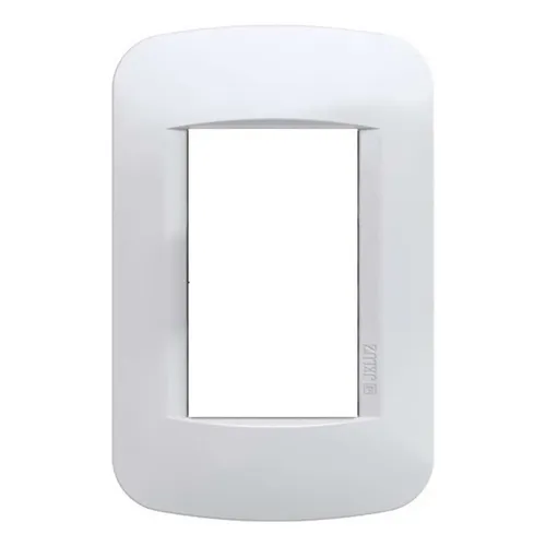 TAPA SICA LIFE 3 MODULOS BLANCO