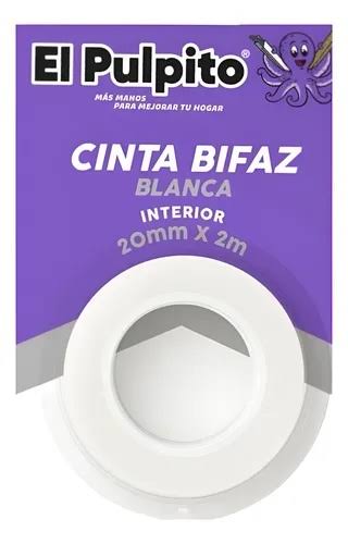 EL PULPITO® CINTA BIFAZ BLANCA 2 M